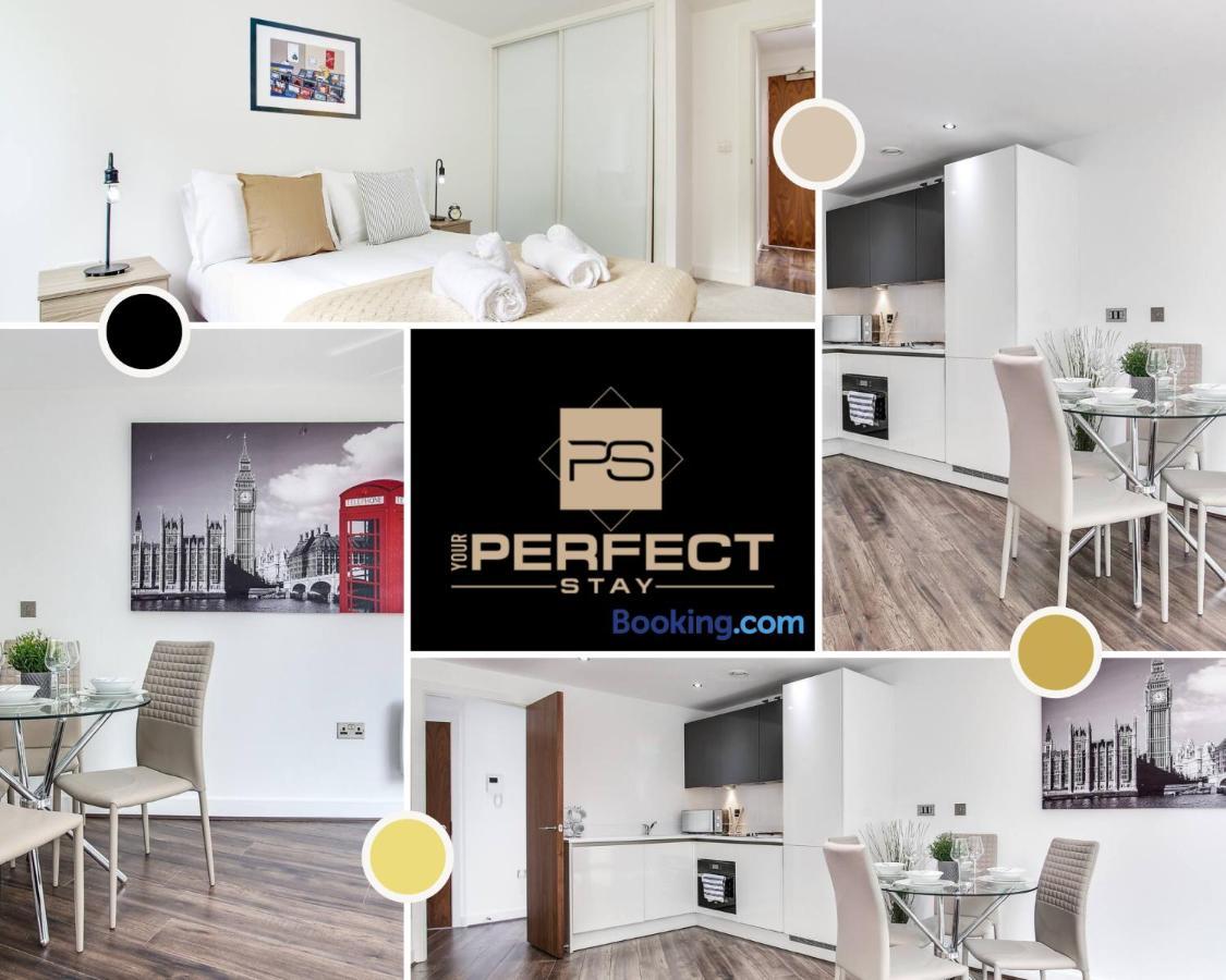 Luxe Modern Apartment By Your Perfect Stay Short Lets 버밍엄 외부 사진