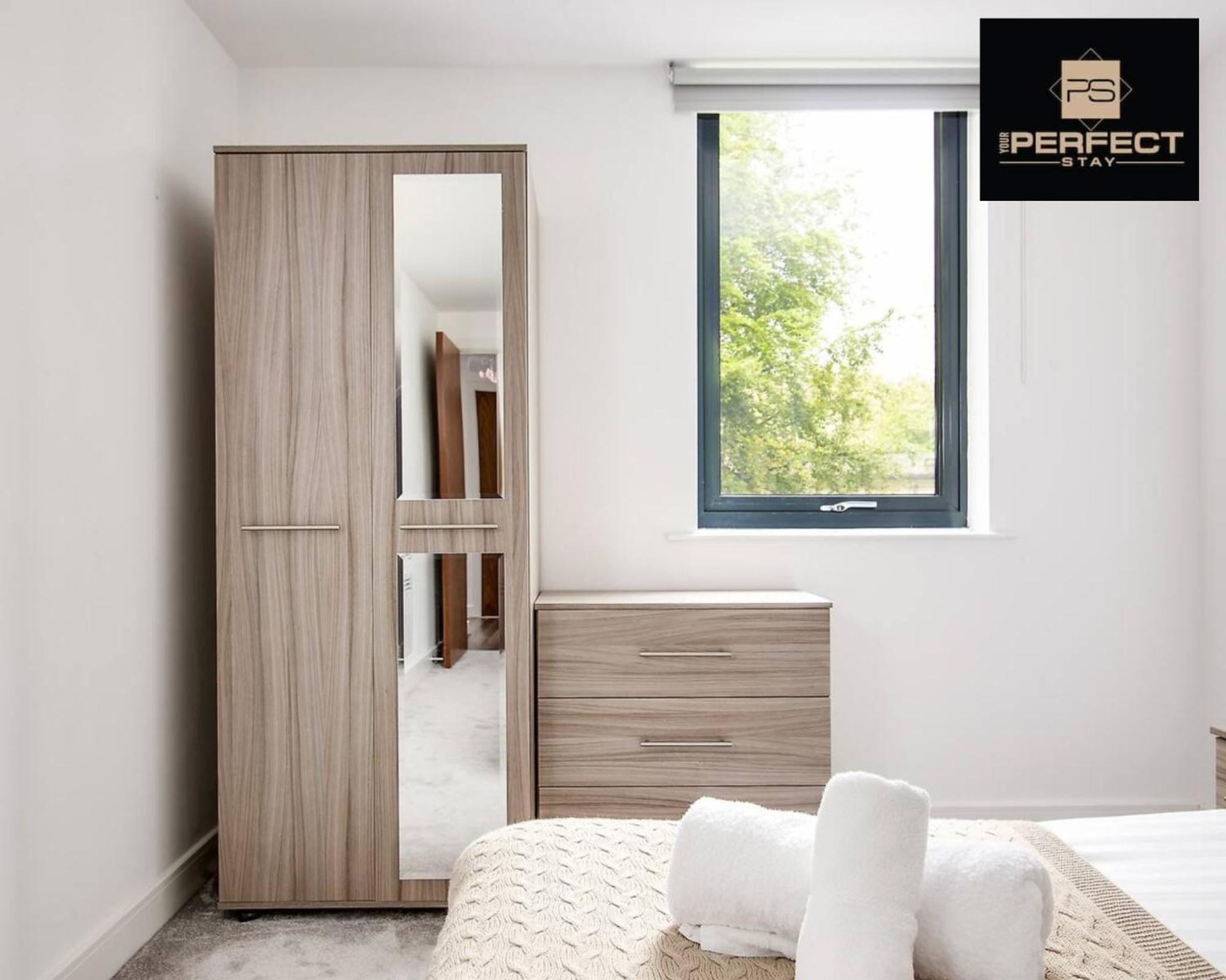 Luxe Modern Apartment By Your Perfect Stay Short Lets 버밍엄 외부 사진